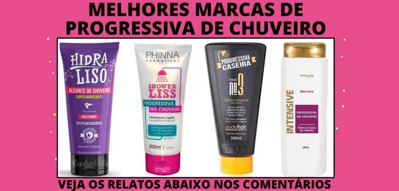 melhores marcas de progressiva de chuveiro