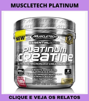 Platinum Creatine Muscletech 400G