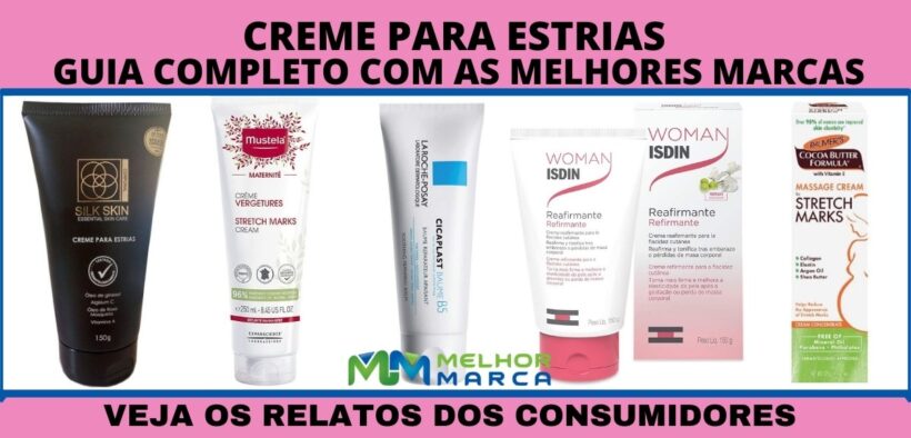 melhor creme para estrias