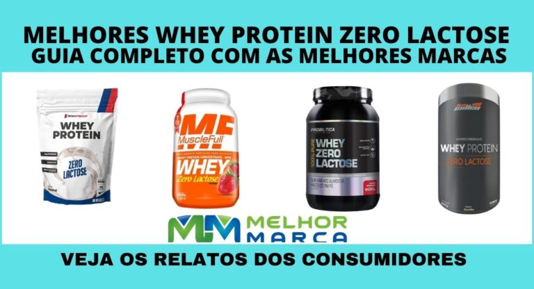 melhor whey protein sem lactose