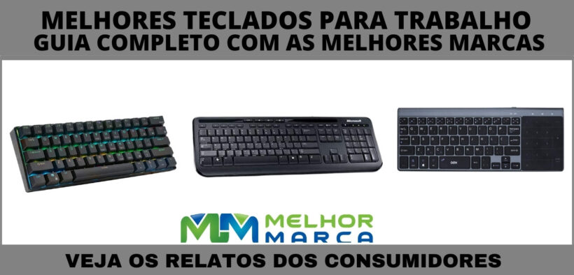 melhores teclados ergonômicos para trabalho