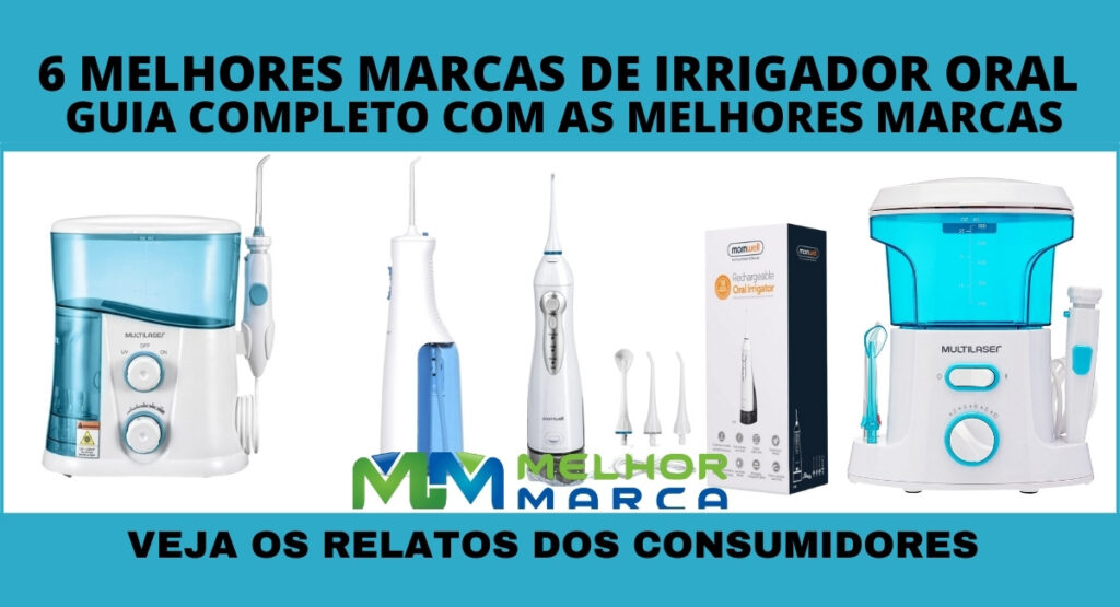 irrigador oral melhores marcas