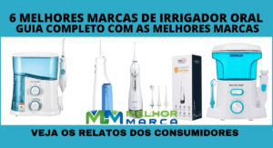 irrigador oral melhores marcas