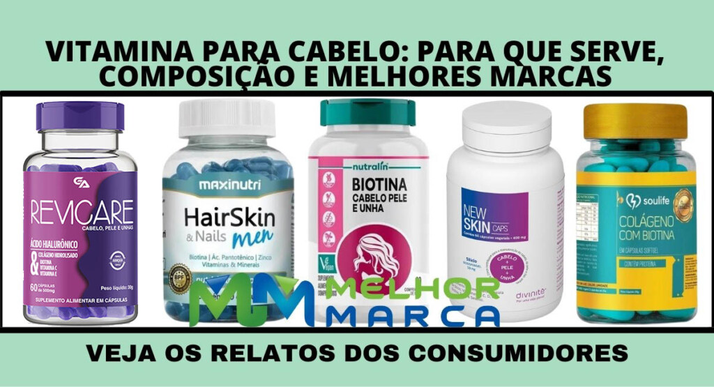 melhores vitaminas para cabelos