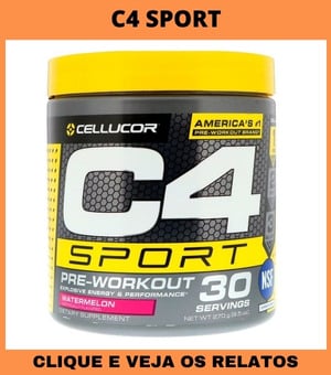Cellucor, C4 Sport, Pré-treino, Melancia, 270 g (9,5 oz)