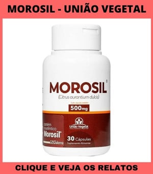Morosil Puro Original - 500mg - 30 cápsulas - União Vegetal