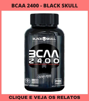 BCAA 2400-200 Tabletes, Black Skull