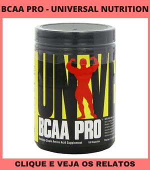 Bcaa Pro 100cps - Universal Nutrition