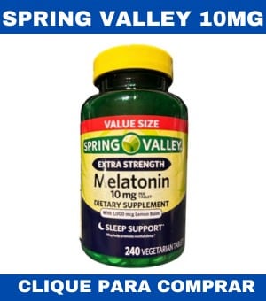 spring valley melatonina 10mg