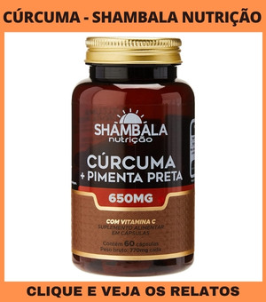 Cúrcuma - Shambala nutrição