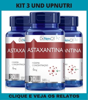 Kit 3 und upnutri astaxantina 