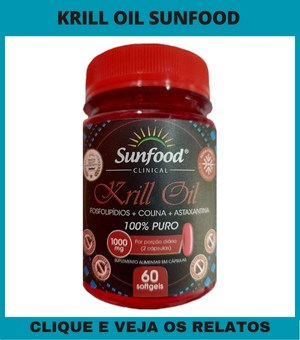 Krill Oil Sunfood astaxantina