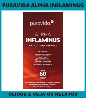 Puravida Alpha Inflaminus astaxantina