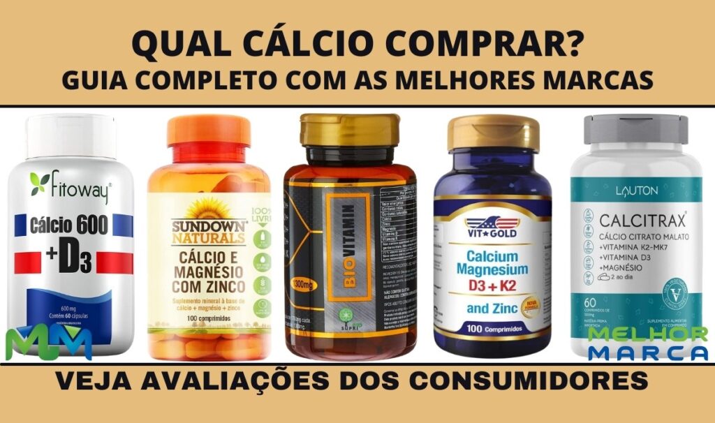 melhor cálcio para os ossos