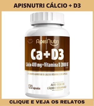 apisnutri cálcio + d3